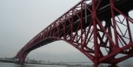 Minato Bridge opened