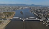 Opening of the Ariake Chikugo River Bridge